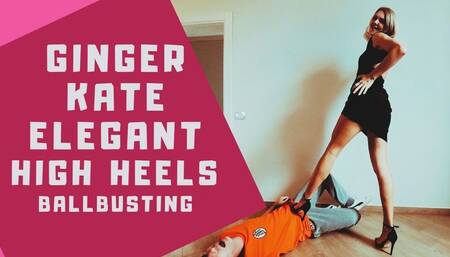 Ginger Kate elegant high heels ballbusting