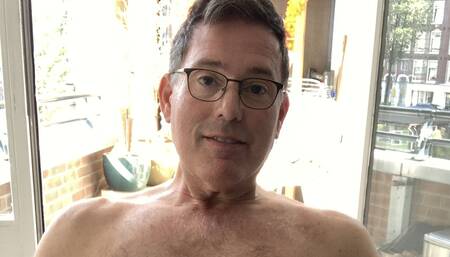 I Touch My Belly Button, I Eat My Cum and Then Jerk-off with It Again as Lube!