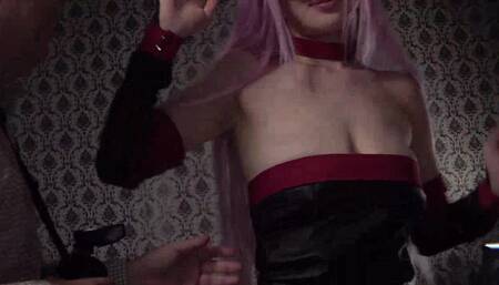 ID-033 Horse Riding Nasty Rider Cosplayer Honoka