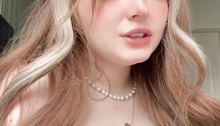 Cute 18 yo cat girl try her FIRST ANAL play! Cream from her pussy