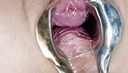 SklavinS plays with her ass and her piss hole! Slave training for their master!!