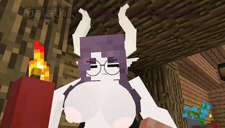 Minecraft Jenny Mod Finding and fucking Galath a succubus and anal