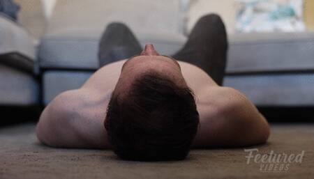 Stay still, I want to stand on your face