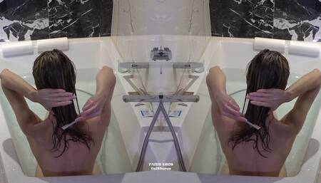 WASHING HAIR AND DIPPING UNDERWATER - PART 1