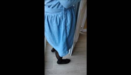 Relaxing my feet after a long day