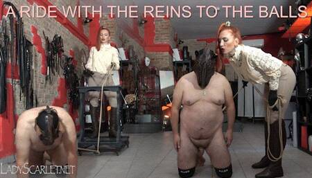 LADY SCARLET - A RIDE WITH THE REINS TO THE BALLS mobile