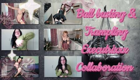 Executrixxx collaboration : ball busting and trampling