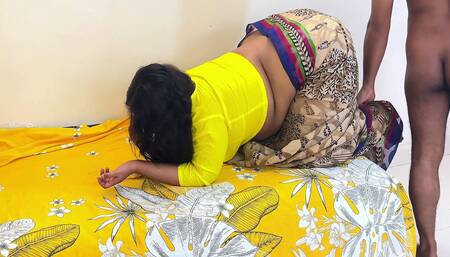 Indian Desi Hot Stepmom Want Rough Fuck From Stepson's Friend, When he rest on bed!