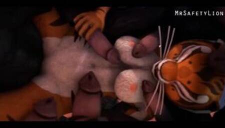 MrSafetyLion Official - Master Tigress x TaiLung then Po