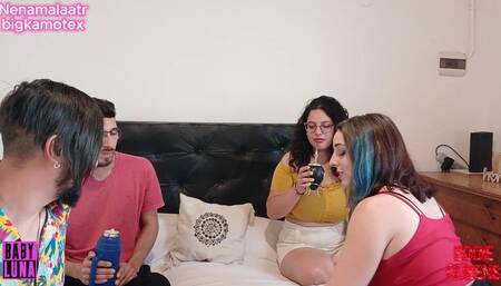 Swinger Foursome Share Their Boyfriends Feat Nenamalaatr Babyluna939 Bigkamotex Part 1