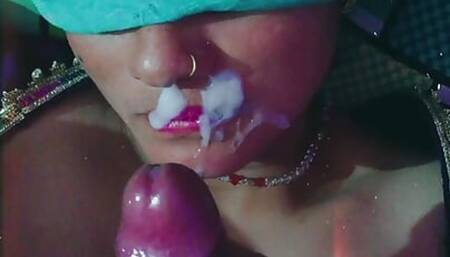 Indian bhabhi cum compilation and creamy face