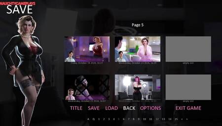 Shared Hotwife very sexy striptease for Lover and Cuckold Hubby - Apocalust Sexy Game Scenes