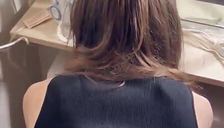 Street Skank Sucks and Fucks Me in My Bathroom