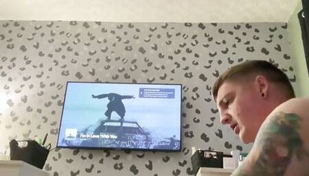 Dirty Talking Horny Whore Wife Takes 8 Inch Dildo