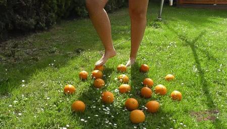 Sneaker-Girl Mia Moon - Orange Juice