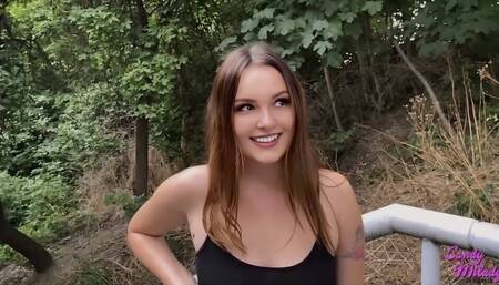 Showing tits, girl with very tight pussy - Candy Milady