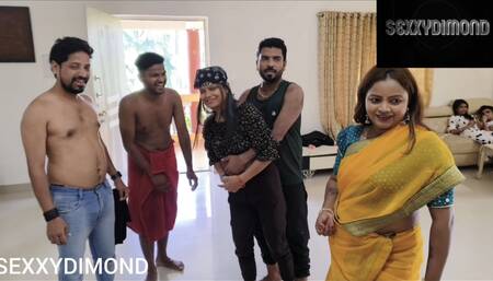 Desi Indian actresses and actors talk dirty and joke during shooting