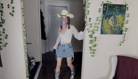 Cowgirl Constrained: A Wild West Bondage Encounter