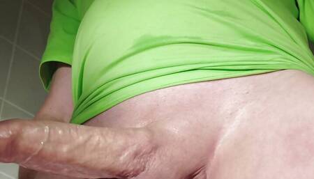 Swinging my uncut cock 659