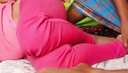 Naughty devor who puts his fingers in neighbor's pussy and has sex.