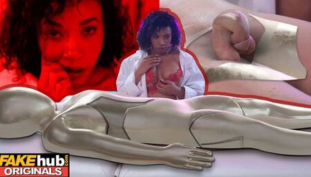 FAKEhub - Sex Cyborg analysis mind of hot French babe to give her maximum satisfation