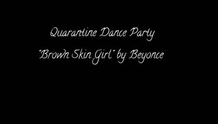 Dance Party Brown Skin Girl