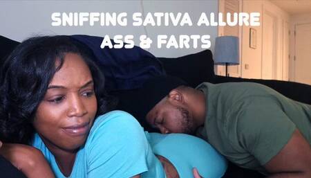 Sniffing Sativa Allure Ass & Farts