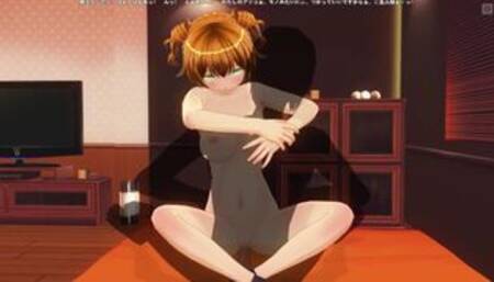 3D HENTAI Redhead girl rides best friend's cock