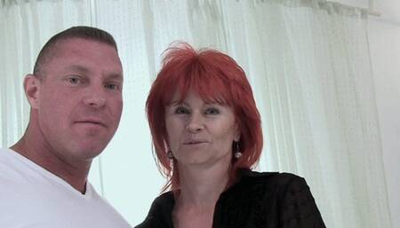 MARRIED COUGAR FOR FIRST YOUNG COCK