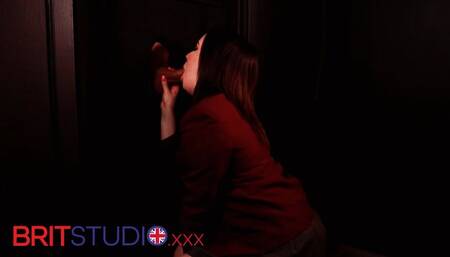 Hot Student Drops To Her Knees At The Gloryhole