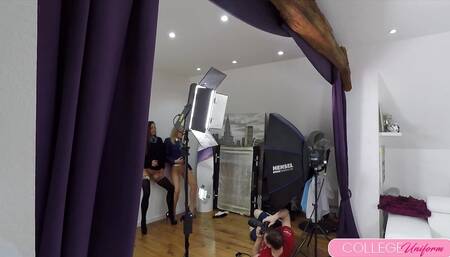 Amirah Adara And Sicilia Masturbate And Share A Cock!