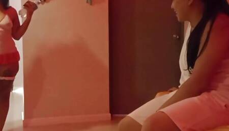 I hire a striptease to do a show for me