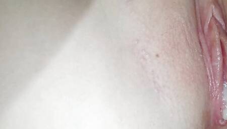 Spreading My Pink Creamy Pussy
