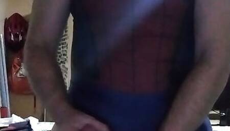 Westling Hot and Very Lazy Spiderman