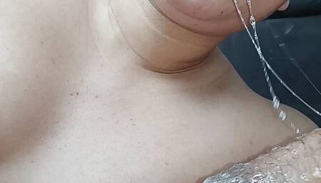 Extreme wet blowjob of this bitch, who fucks fast and hard