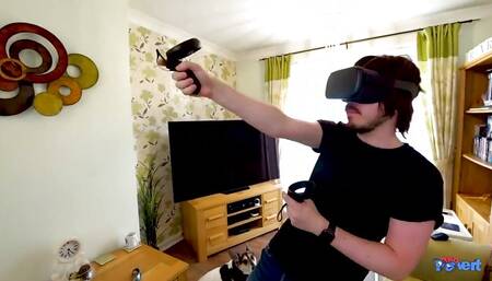 Susy Blue Takes 2 Nerd Cum Blasts to the Face