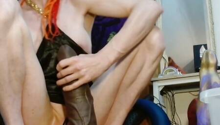 Little Black Dress Extreme Anal Toy Insertions Gapes and Prolapses