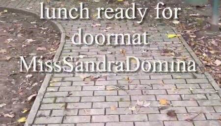 getting the lunch ready 4 doormat
