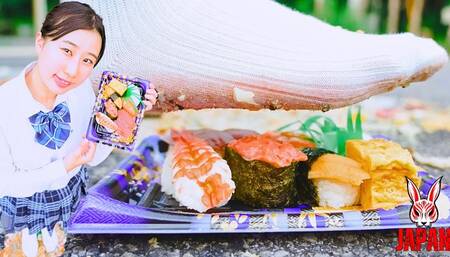 Bento Crush: Kokomi Ikejiri Gets Her Feet Dirty- (4K Video)