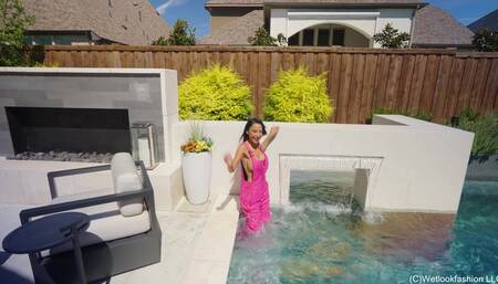 Charlie's Wetlook Adventure wearing Two Outfits