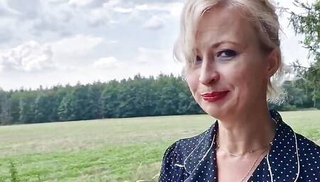 I was visiting my friends in Czech Republic. On the way home I decided to make this fetish show for your eyes only