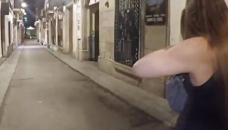 Naughty Amirah's Threesome Fun in Sitges