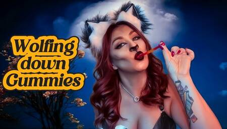 Kapree Gummy Swallowing Furry Wolf Edition