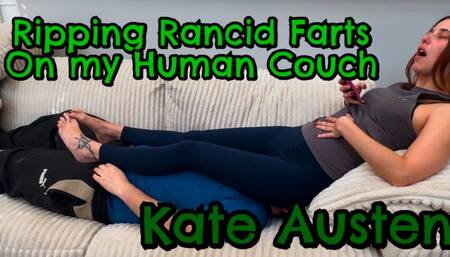 Rancid Farts on My Human Sofa!