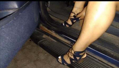Lace Up Heel Cranking, Brake Pumping & Revving
