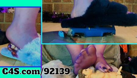 DIVORCE SETTLEMENT pt 1 - Giantess, Crushing, Squirting, POV foot worship, Miss Brandi Sparxxx