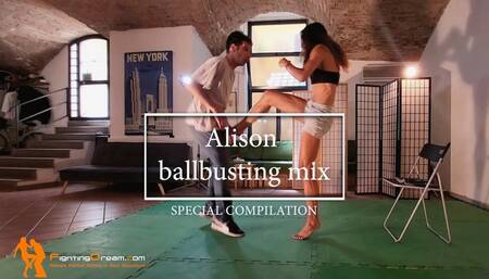 Alison ballbusting mix special compilation