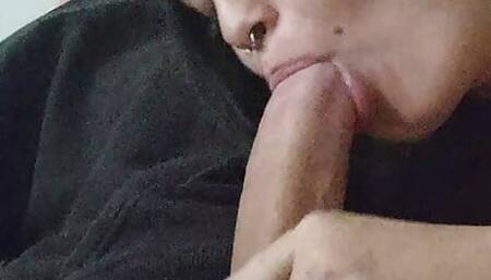 Masturbation, oral and affection in Wellington Prado's balls wearing Halloween mask