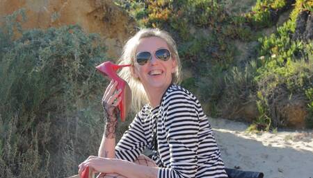 My Peeing Video on the beach