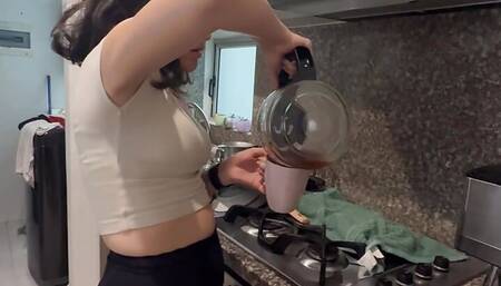 My lesbian ex-girlfriend dares me to masturbate in front of her and I have a squirt